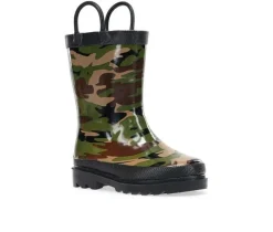 Boys' Western Chief Little Kid & Big Kid Camo Rain Boots