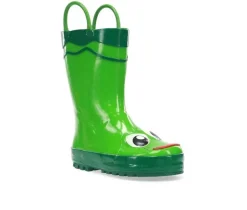 Boys' Western Chief Little Kid Frog Rain Boots