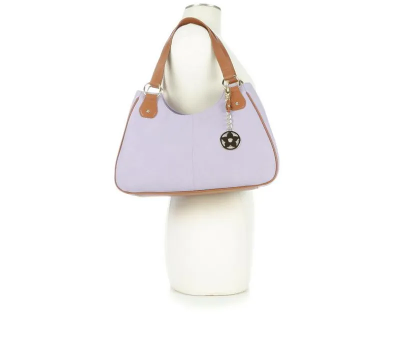 Bueno Of California 2 Tone PVC Handbag