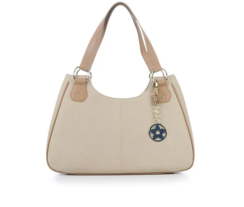 Bueno Of California 2 Tone PVC Handbag