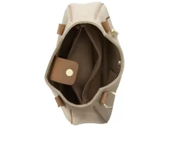 Bueno Of California 2 Tone PVC Handbag