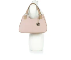 Bueno Of California 2 Tone PVC Handbag