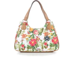 Bueno Of California 2 Tone PVC Print Handbag