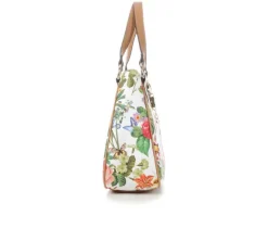 Bueno Of California 2 Tone PVC Print Handbag