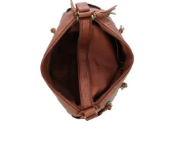 Bueno Of California Antique Pebble Wash Handbag