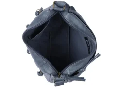 Bueno Of California Antique Pebble Washed Handbag