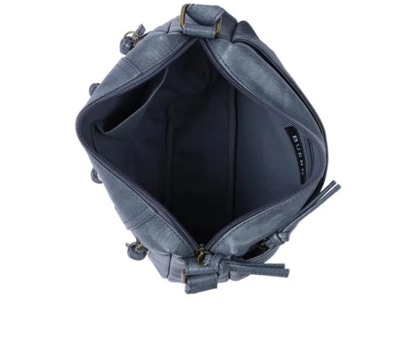 Bueno Of California Antique Pebble Washed Handbag