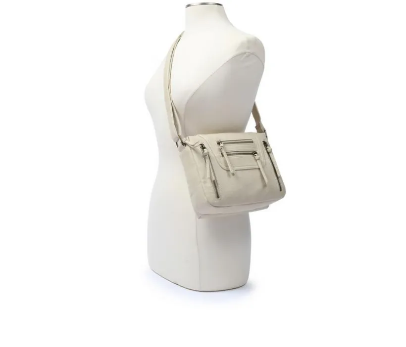 Bueno Of California Antique Pebble Washed Handbag