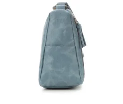 Bueno Of California Antique Pebble Wash Handbag