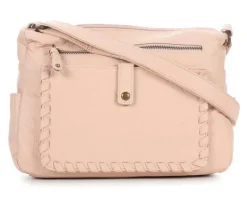 Bueno Of California Bueno of California Elephant Whip Stitch Handbag