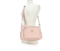 Bueno Of California Bueno of California Elephant Whip Stitch Handbag