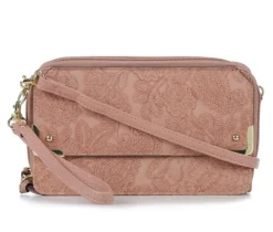 Bueno Of California Embossed 10113 Wallet On A String