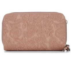 Bueno Of California Embossed 10113 Wallet On A String