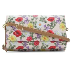 Bueno Of California Flap Wallet on a String Handbag