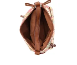 Bueno Of California Print Grainy Washed Handbag