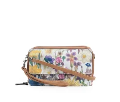 Bueno Of California Print Wallet on a String Crossbody Bag