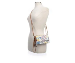 Bueno Of California Print Wallet on a String Crossbody Bag