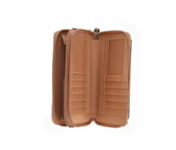 Bueno Of California Print Wallet on a String Crossbody Bag