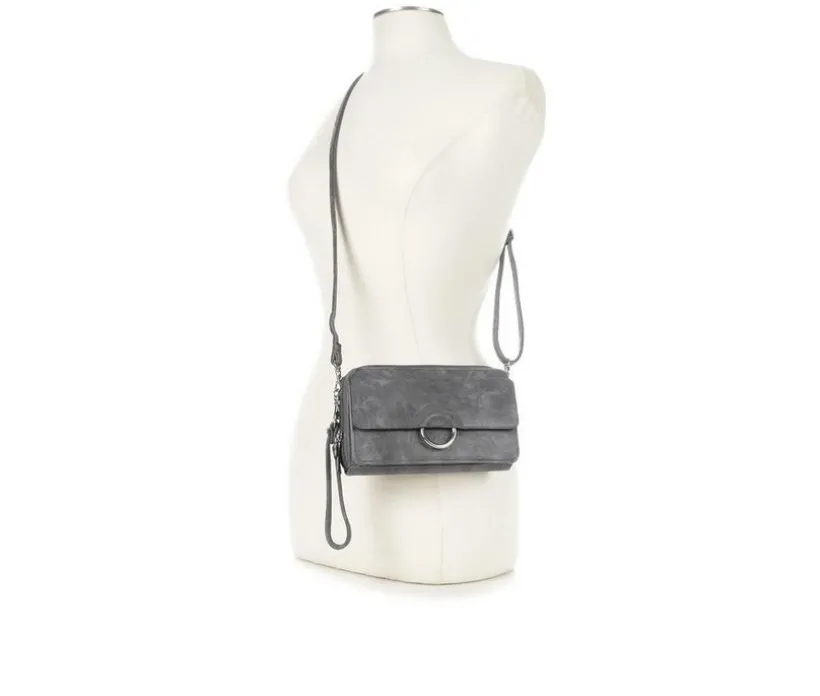 Bueno Of California Ring Flap Wallet On String 10112 Crossbody Bag