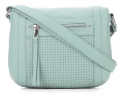 Bueno Of California Smooth Perf Washed Handbag