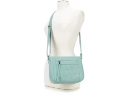 Bueno Of California Smooth Perf Washed Handbag