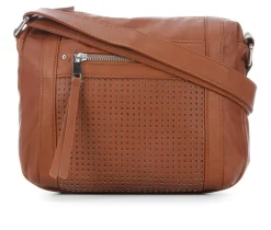 Bueno Of California Smooth Perf Washed Handbag