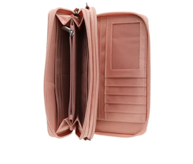 Bueno Of California Toiled Wallet on a String Crossbody Bag