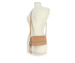 Bueno Of California Woven Wallet on a String Crossbody Bag