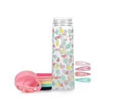 Capelli New York Water Bottle and Hair Accessories Set