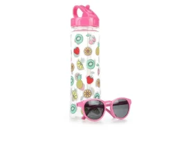 Capelli New York Water Bottle and Sunglasses Set