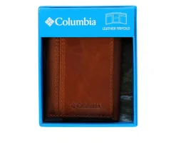 Columbia Leather RFID Trifold