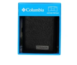 Columbia Leather Trifold with Zipper