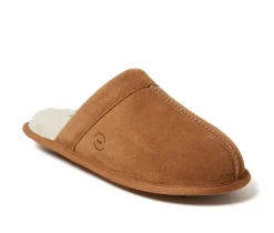 Dearfoams Kirk Suede Scuff Slippers