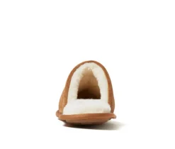 Dearfoams Kirk Suede Scuff Slippers