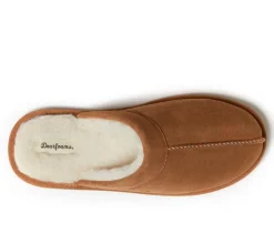 Dearfoams Kirk Suede Scuff Slippers