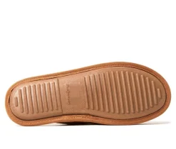 Dearfoams Kirk Suede Scuff Slippers