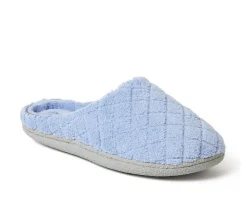 Dearfoams Leslie Quilted Terry Clog Slippers