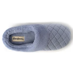 Dearfoams Libby Quilted Terry Clog Slippers
