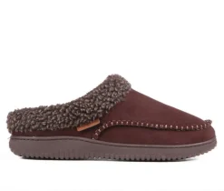 Dearfoams Marshall Microsuede Moc Toe Slippers