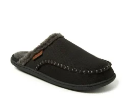 Dearfoams Matthew Moc Toe Scuff Slippers