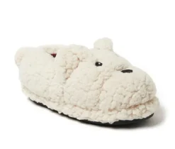 Dearfoams Toddler & Little Kid Emery Kids Critter Closed Back Slippers