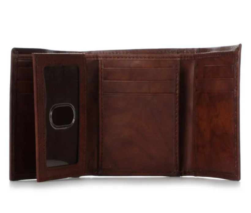 Dockers Accessories Leather RFID x-cap Trifold