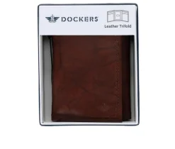 Dockers Accessories Leather RFID x-cap Trifold