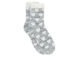 FireSide Women's Cozy Lodge Crew Socks