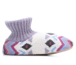 FireSide Womens Sweater Cuff Slipper
