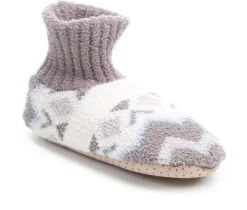 FireSide Womens Sweater Cuff Slipper
