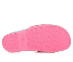 Girls' Adidas Little Kid & Big Kid Adilette Comfort Messi Sport Slides