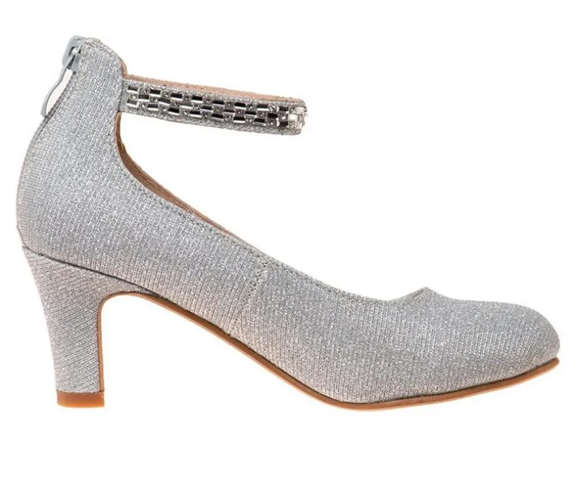 Girls' Badgley Mischka Little Kid & Big Kid Virginia Glittery Dress Shoes