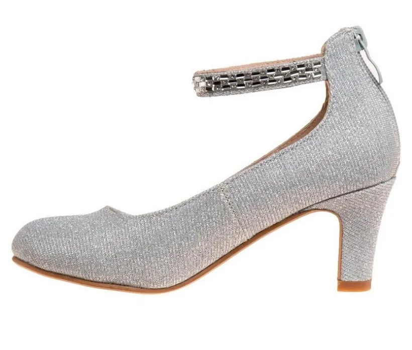 Girls' Badgley Mischka Little Kid & Big Kid Virginia Glittery Dress Shoes