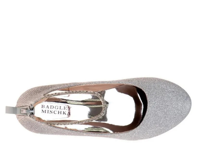 Girls' Badgley Mischka Little Kid & Big Kid Virginia Glittery Dress Shoes